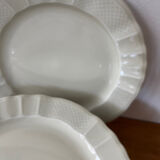 Set 8 assiettes dessert ivoire Bernardeau B&C