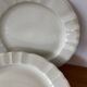 Set 8 assiettes dessert ivoire Bernardeau B&C