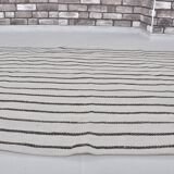 Vintage Anatolian Stripe Hemp Kilim sku 3779