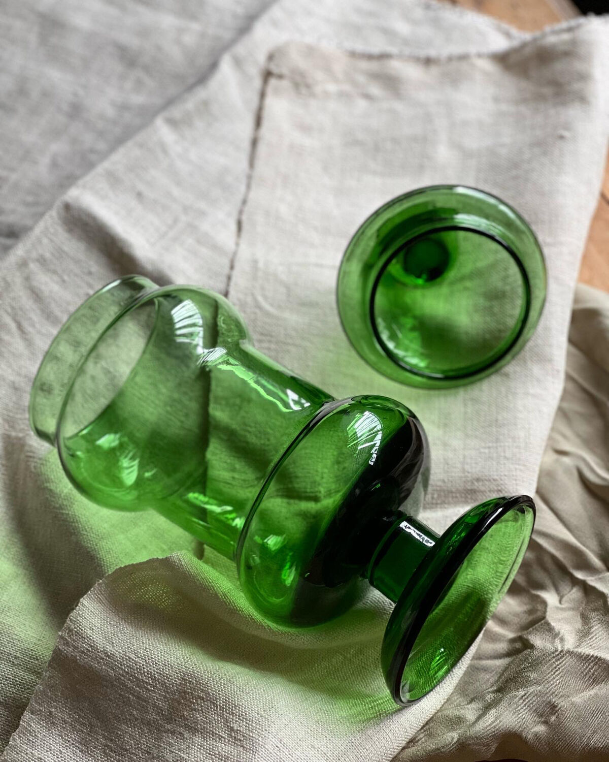 Apothicaire en verre soufflé