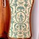Old wooden and fabric screen