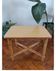 Vintage side table in rattan and bamboo
