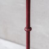 Mid-Century Spanish Leather Floor Lamp by Valenti