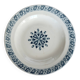 Antique semi-deep ironstone plate – Salins Henri II model