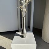 Vintage silver-plated floor vase