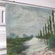 Landscape oil painting