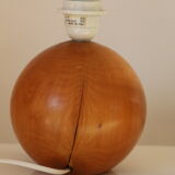 2 feet imt italy wood lamp (ball)