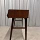 Swedish Console Table with Two Drawers in Dark Teak by G&T, 1960s
