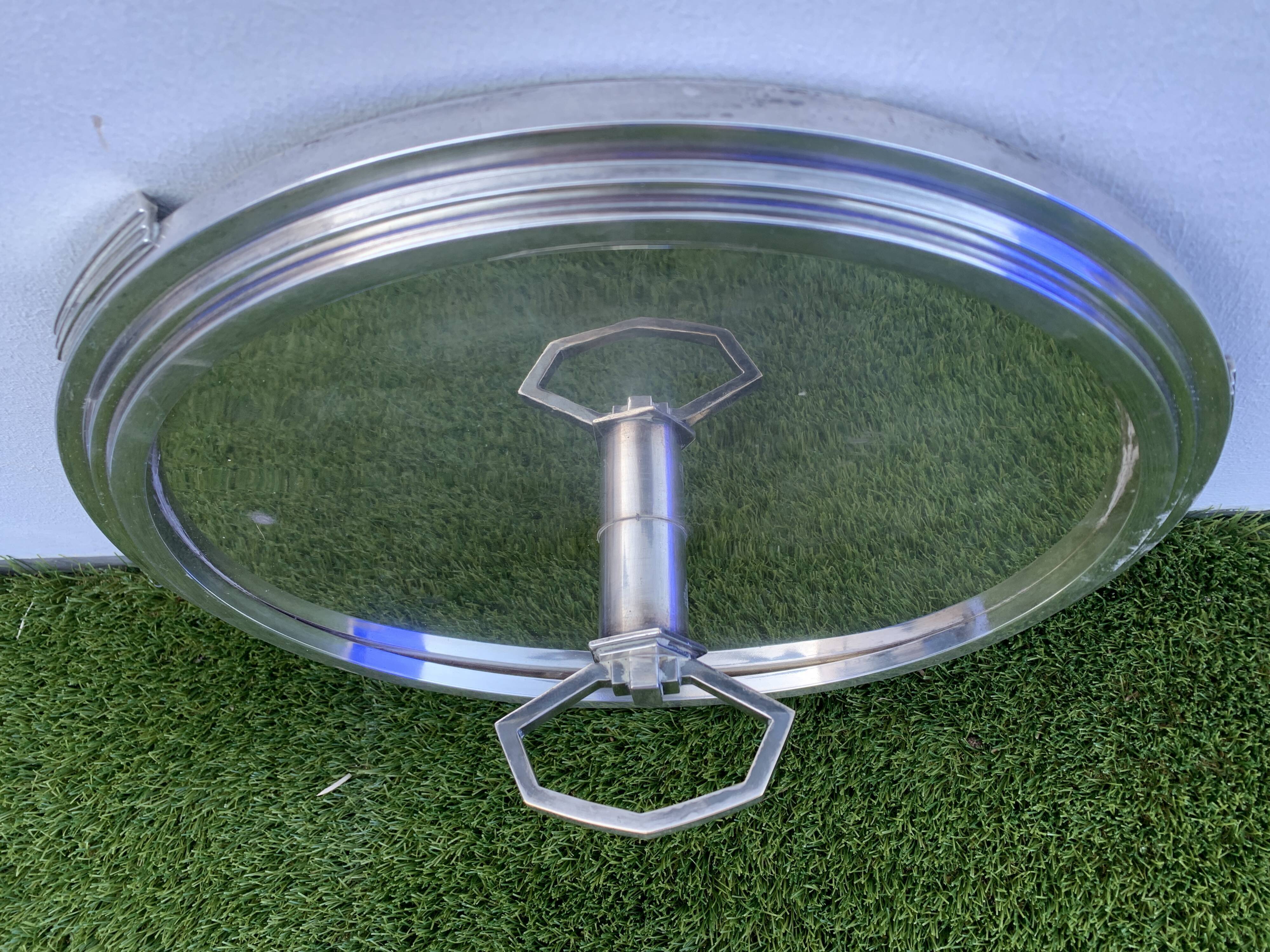 Christofle presentation tray in metal