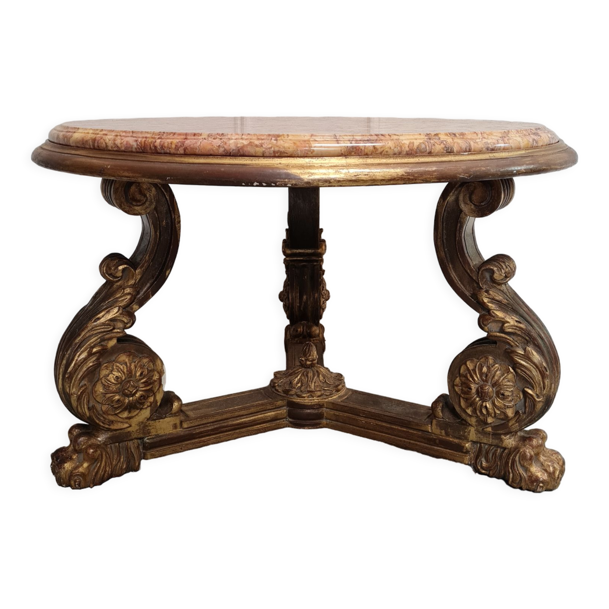 Vintage French Coffee Table C1950