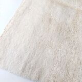 Moroccan Berber carpet Beni Ouarain unbleached uni 307x193cm