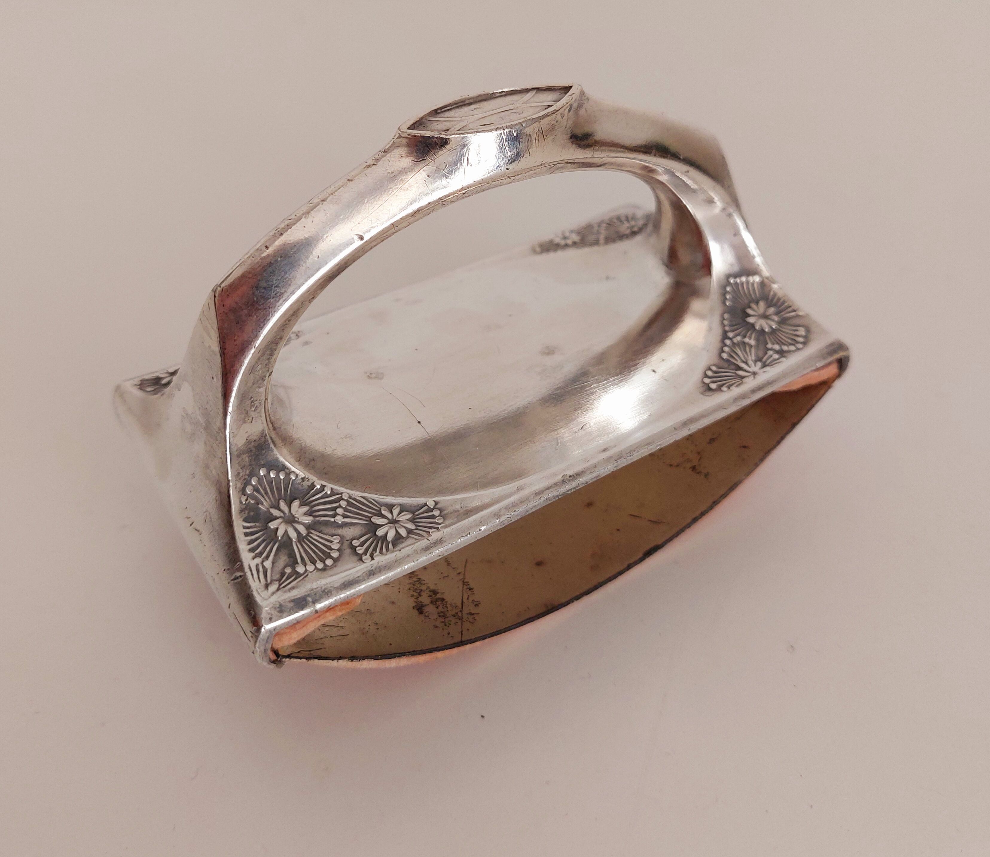 Silver metal blotting stamp Germany