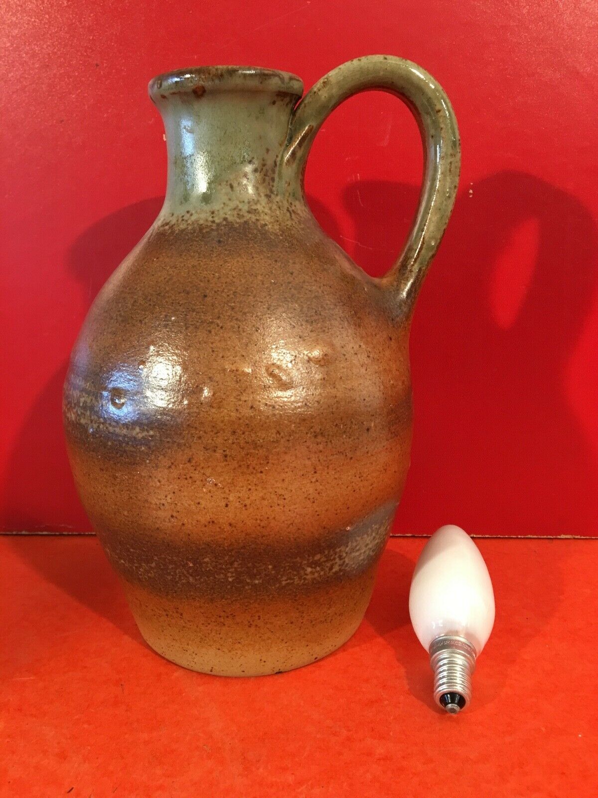 Fontgombault pottery jug pitcher