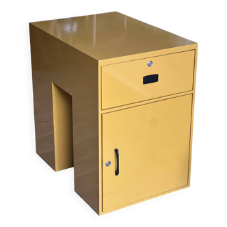 Mustard yellow desk furniture
