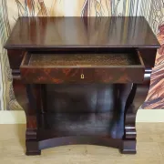 Empire-style console – Mahogany – 1 drawer – 19th century