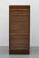 1950s Tambour Office Wooden Cabinet