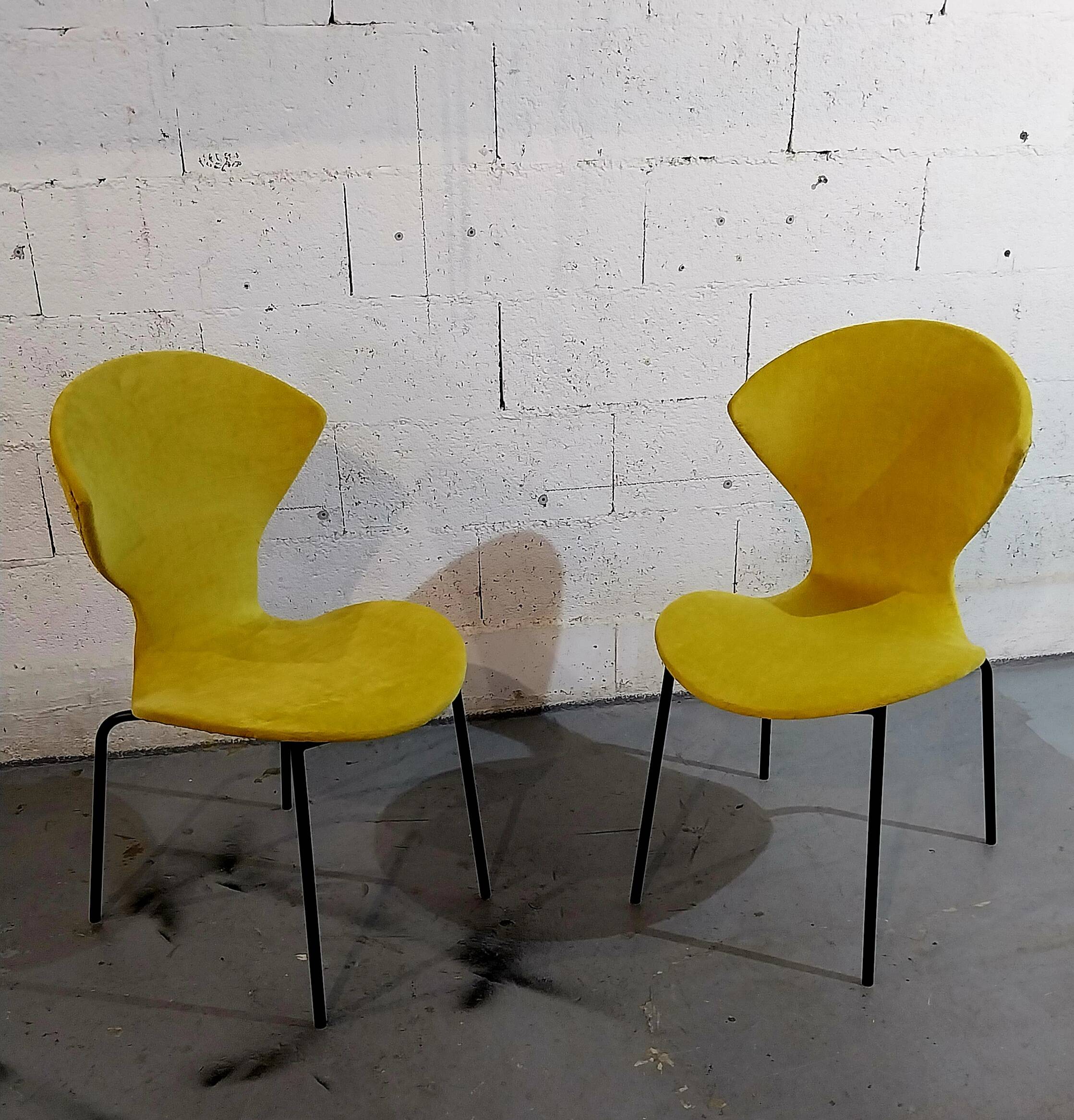 Pair of chairs by Geneviève Dangles & Christian Defrance 1950