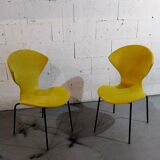 Pair of chairs by Geneviève Dangles & Christian Defrance 1950