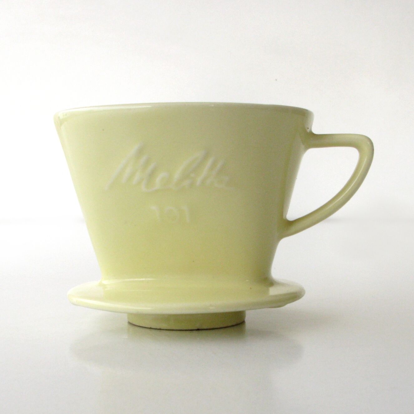 Filtre en faïence permanent Melitta 101 - Jaune