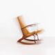 Chaise berçante par Georg Jensen pour Kubus