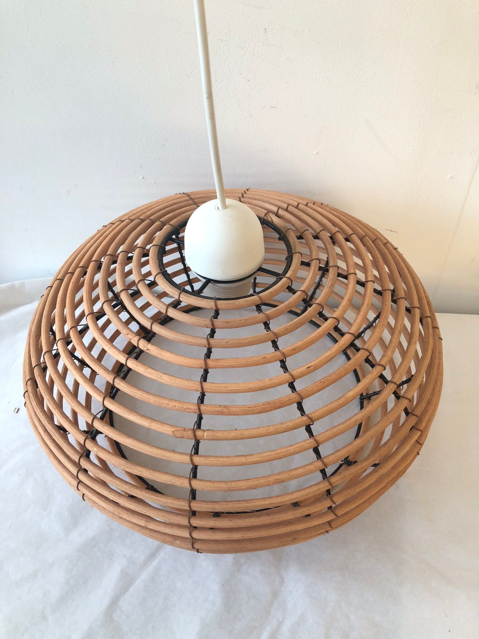 Vintage bamboo suspension