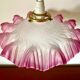 Pink draped suspension