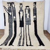 Handmade moroccan berber carpet 310 x 212 cm