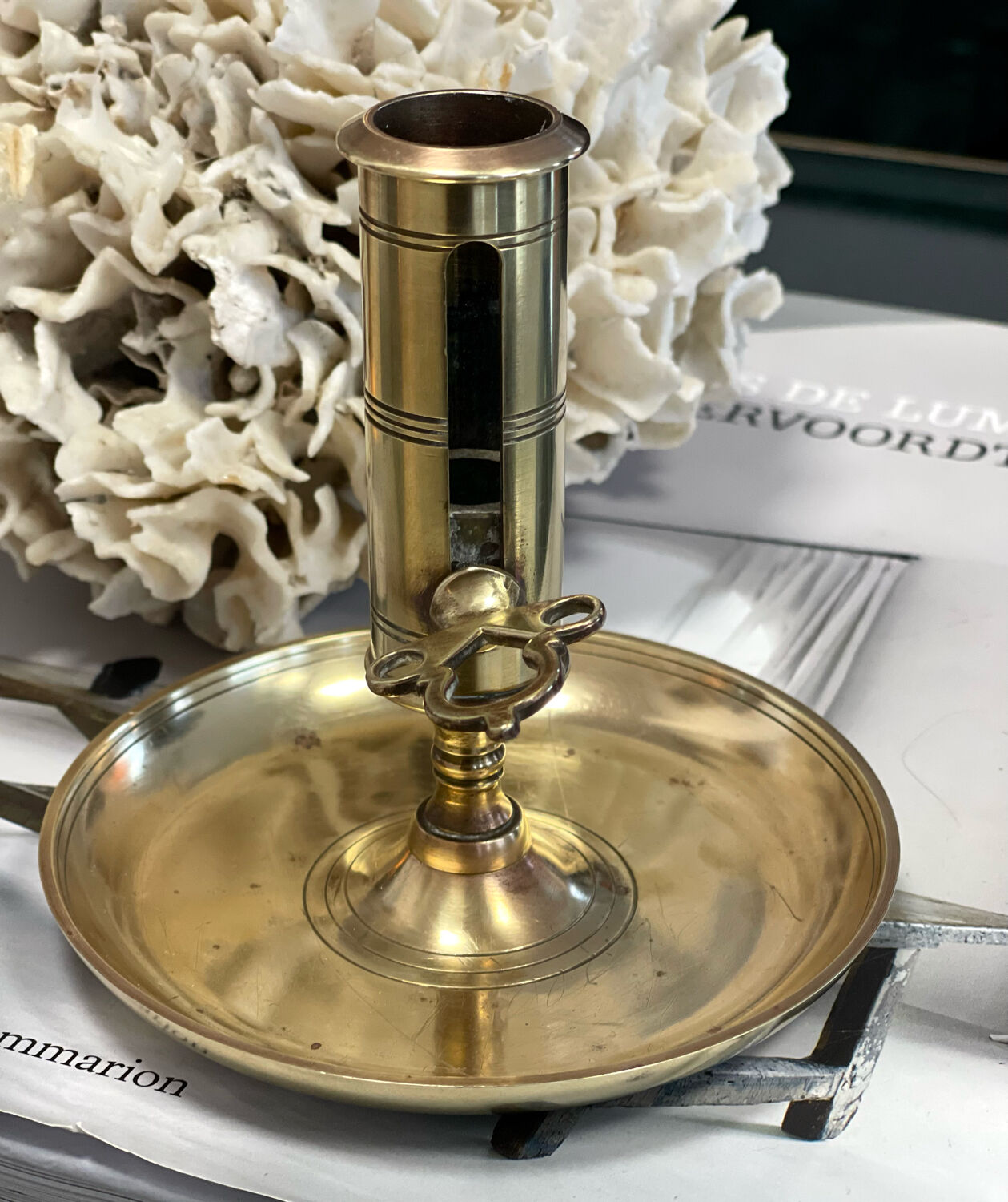 Candle holder Skultuna 1960