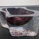 Duo Murano vase and ashtray by Alessandro Mandruzzato 60s