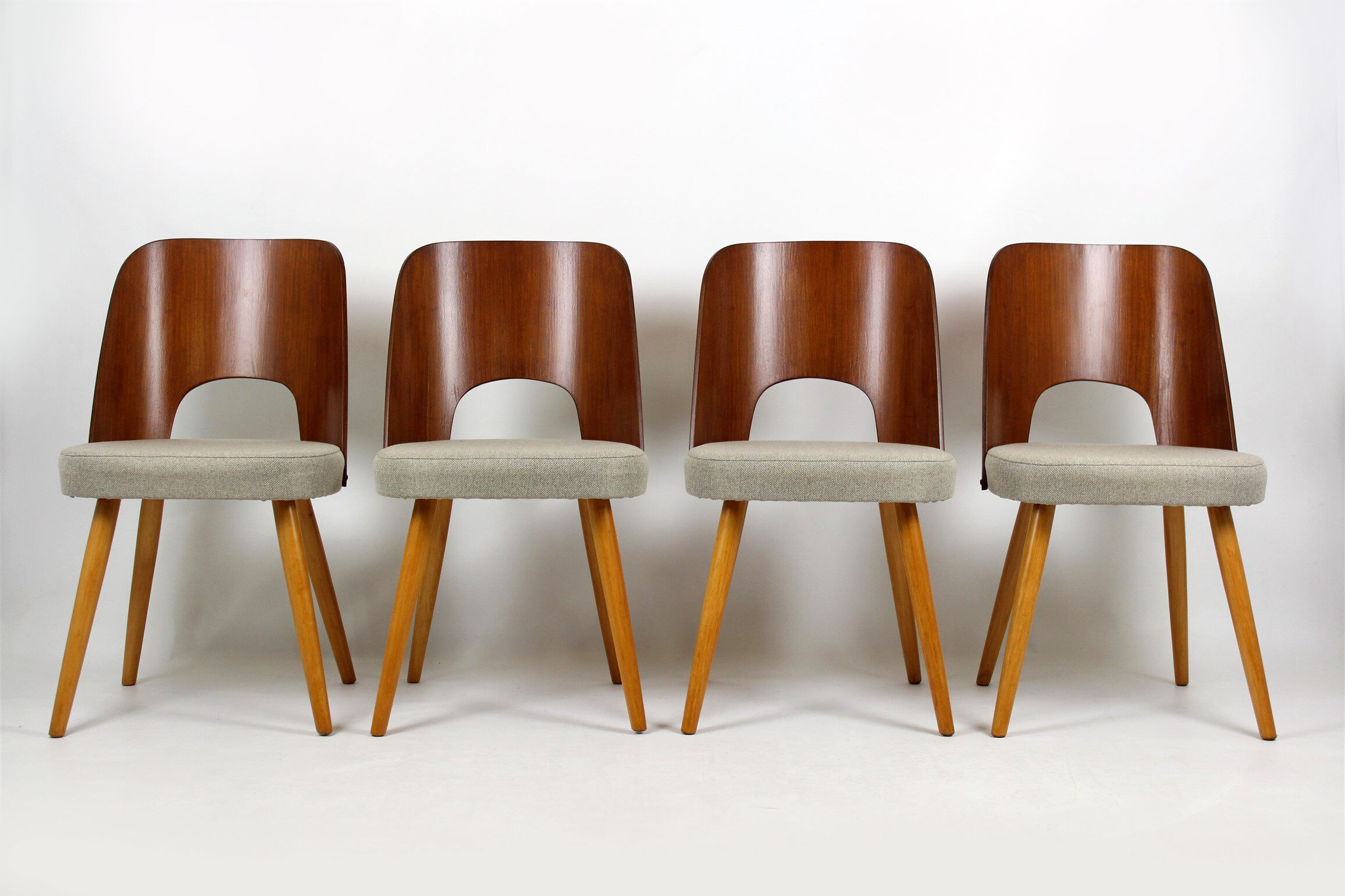 Dining chairs by Oswald Haerdtl for Tatra, 1960s, set of 4