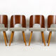 Dining chairs by Oswald Haerdtl for Tatra, 1960s, set of 4