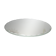 Vintage large round mirror, to be placed, bevelled, Art Deco, 1940s 50s
