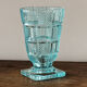 Glass vase, art deco