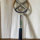 Antique wooden racket donnay wood + metal protection