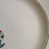 Vintage round dish L'Amandinoise Printemps