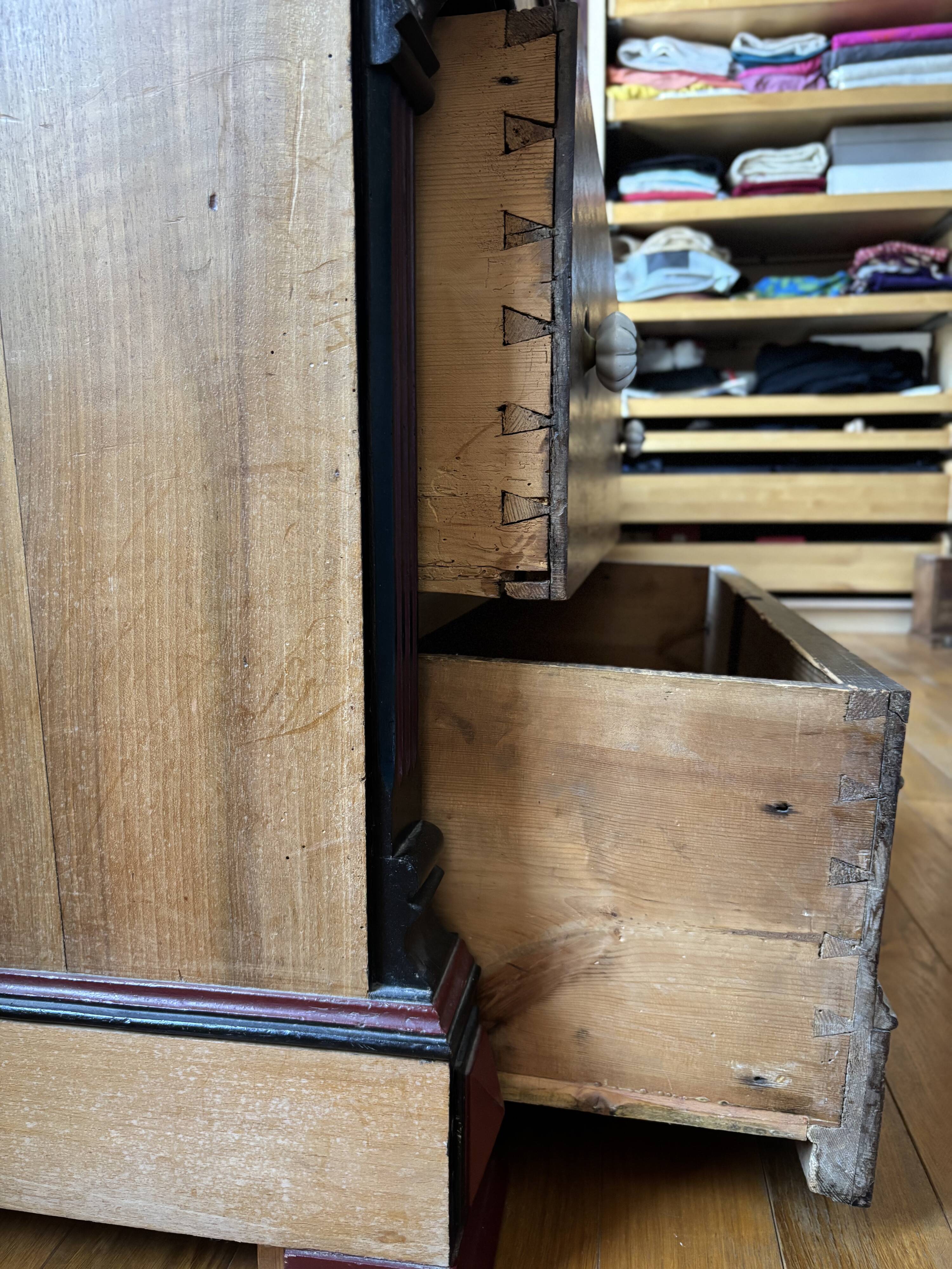 Louis Philippe style chest of drawers