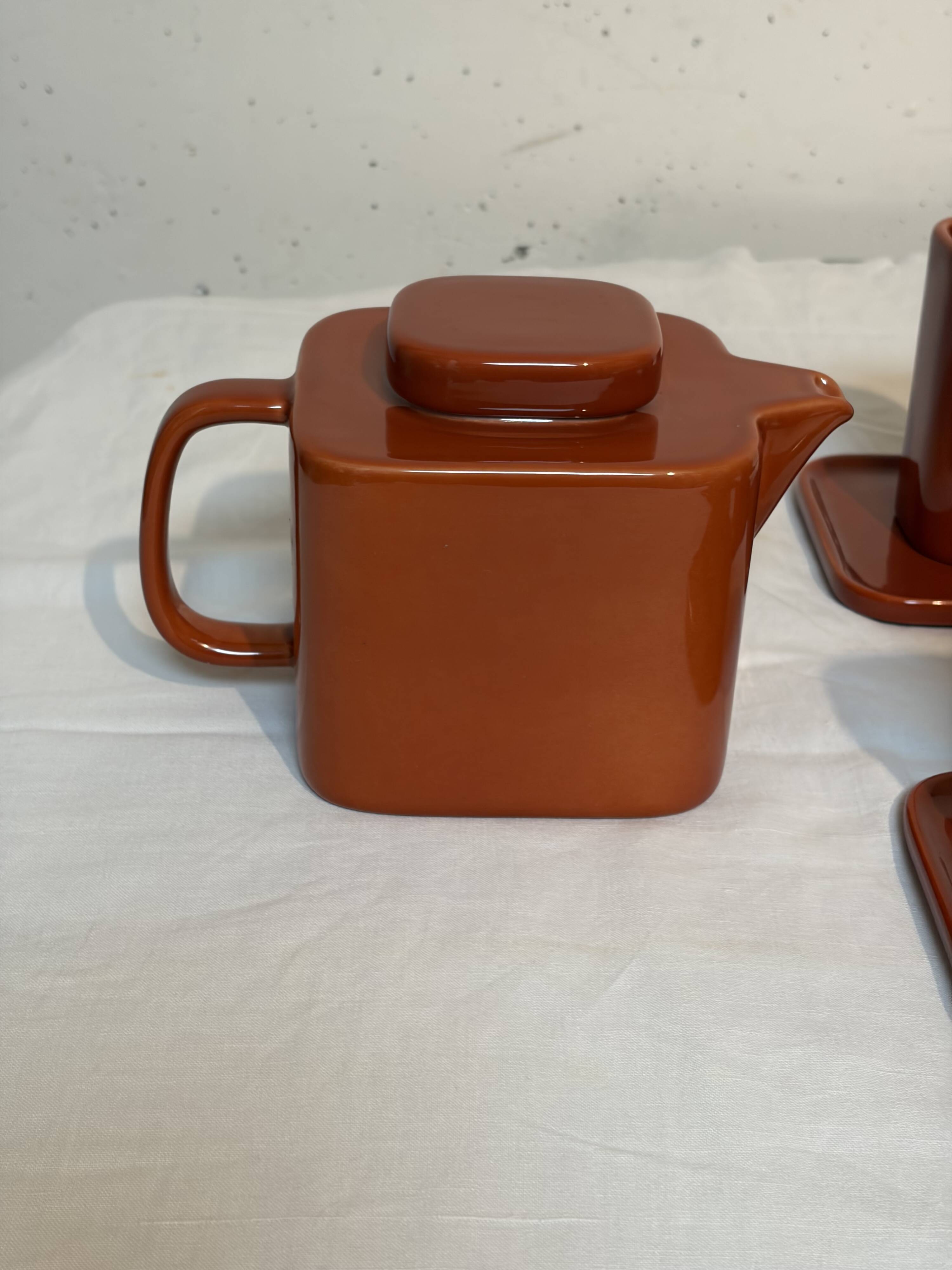 Tea set "Sakura", Makio Hasuike, Franco Pozzi, 1967