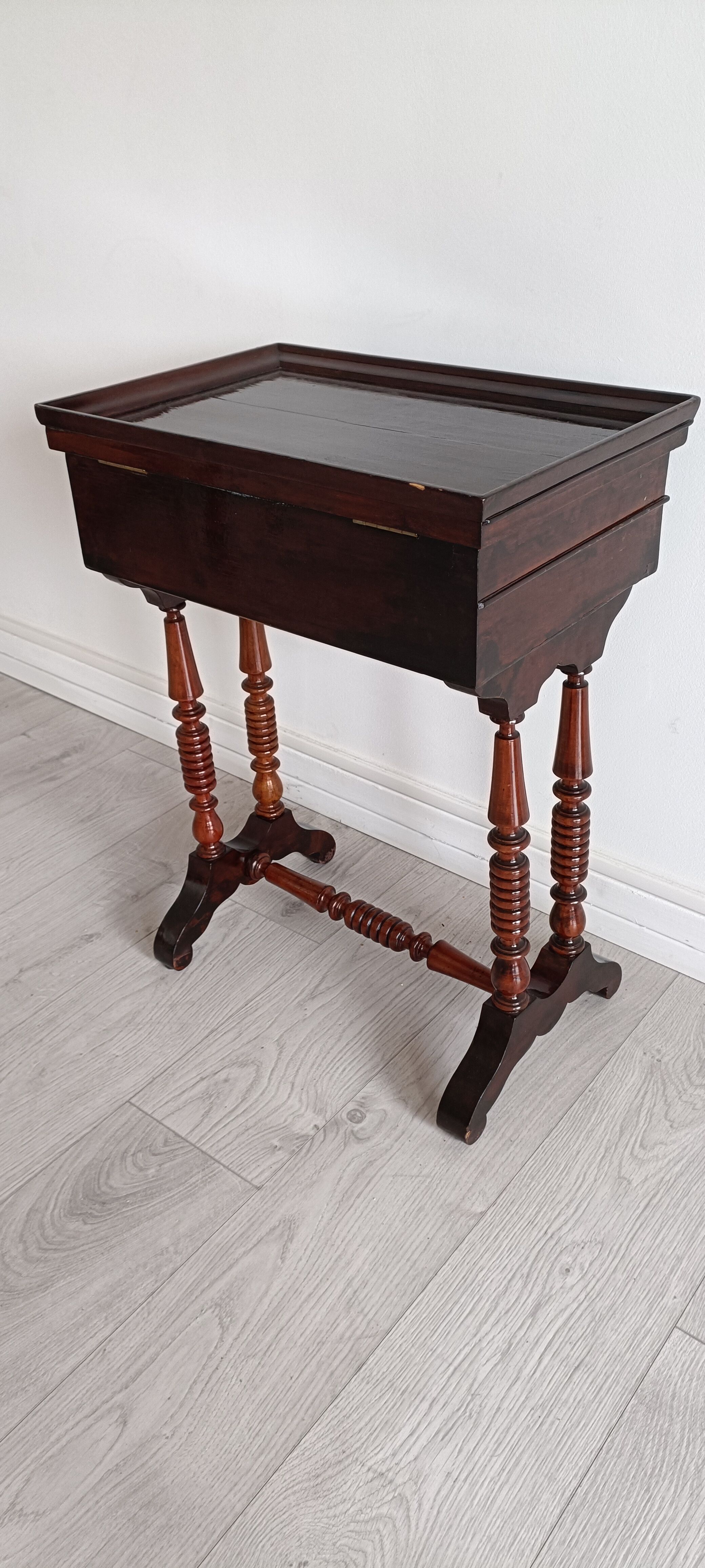 19th century mahogany worker