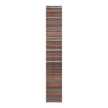Tapis de couloir turc vintage 56x340 cm