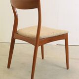 Set van 4 dens design R. Borregaard voor Viborg eetkamerstoelen