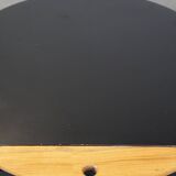 Vintage design (bedside) table by Umberto Asnago for Giorgetti on wheels