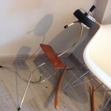 Ashtray pusher on foot with tablet / vintage 60s