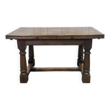 19th century elm and oak table