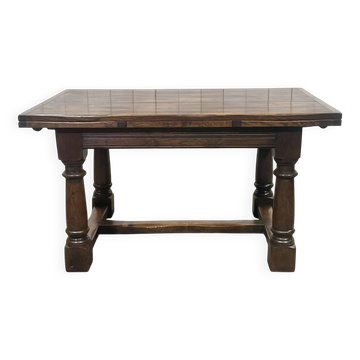 19th century elm and oak table