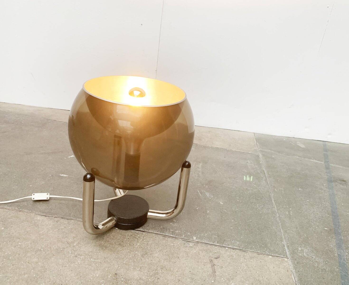 Swiss Space Age floor lamp by Temde