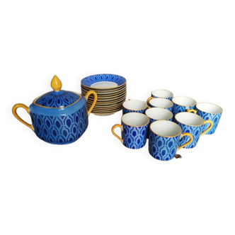 Limoges Legrand and Ce porcelaine art deco Service café