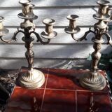 Candelabres en Bronze