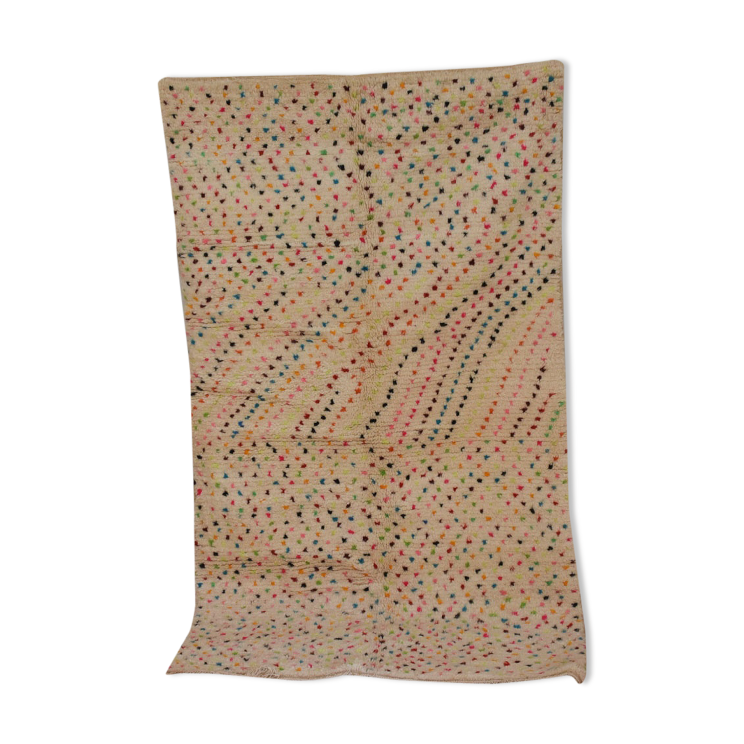 Carpet multicoloured weight azilal 122x220cm