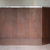 Vintage wooden bar counter