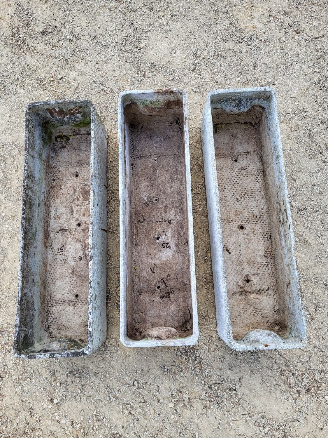 Eternit planters by Willy Guhl